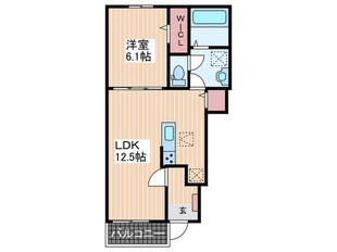 野々山Ａの物件間取画像